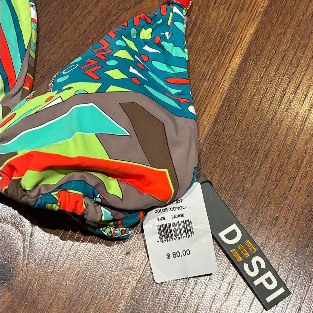 Colorful Patterned Bikini Set - Picture 4 of 6